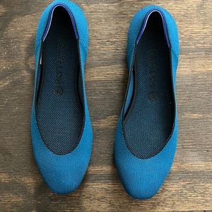 Rothy’s Square size 10.5 in teal. Barely worn, like new.